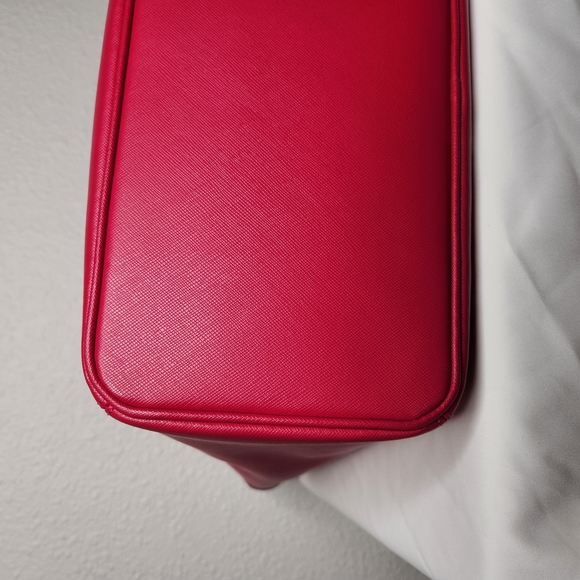 Coach Pink Leather Tote Bag F26103 - Picture 9 of 16